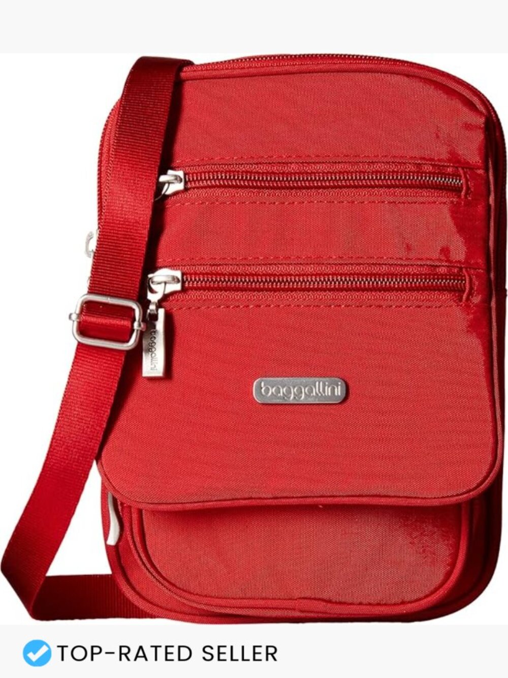 Lightweight Nylon Crossbody Bag Small Travel Handbag RFID Adjustable Strap